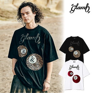 2026 �t ��s�\�� 2����{�`���{���ח\�� �O���� T�V���c glamb Eight Ball T-Shirt �G�C�g�{�[��T�V���c �������� �L�����Z���s��