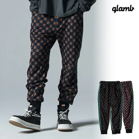 2024 春 先行予約 2月下旬〜3月上旬入荷予定 グラム パンツ glamb Monogram Jersey Pants モノグラムジャージパンツ 送料無料