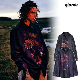 2024 夏 先行予約 4月下旬〜5月上旬入荷予定 グラム シャツ glamb Midnight Flower Shirt ミッドナイトフラワーシャツ 送料無料