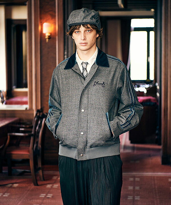 楽天市場】グラム ジャケット glamb Glen Check Line Blouson グレン 