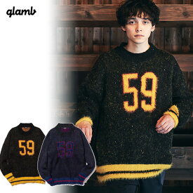 40％OFF SALE セール glamb グラム ニット ナンバーフィフティナインニット セーター No 59 knit メンズ おしゃれ