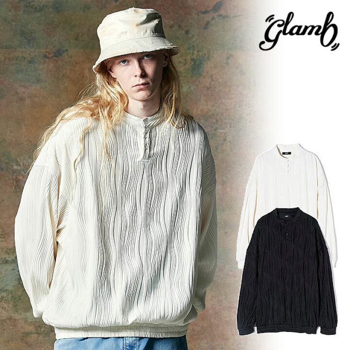 楽天市場】グラム カットソー glamb Glamour Henley Cutsew グラマー 