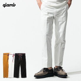 30％OFF SALE セール glamb グラム パンツ センタークリースワークパンツ Center Crease Work Pants メンズ おしゃれ