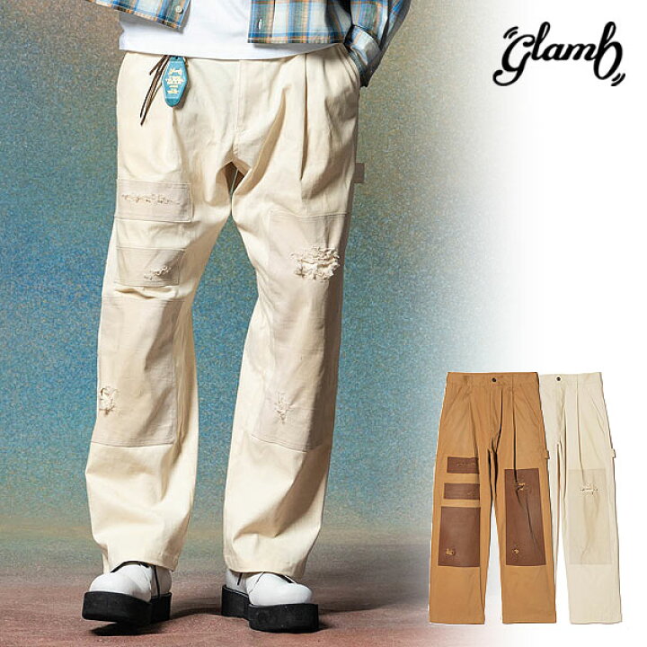 楽天市場】グラム パンツ glamb Remake Painter Chino Pants リメイク 