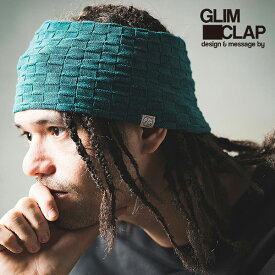 2023 春夏 1st 先行予約 2月中旬〜下旬入荷予定 グリムクラップ ヘアバンド GLIMCLAP Latticed pattern hair band メンズ