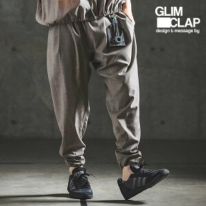 2026 �t�� 2nd ��s�\�� 5����{�`���{���ח\�� �O�����N���b�v �p���c GLIMCLAP Bamboo Blend Chambray Gathered Hem Pants �����Y �������� �L�����Z���s��