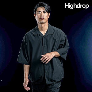 2026 �t�� ���[�J�[���񂹑Ή� �n�C�h���b�v �V���c Highdrop Compact Surface Short Sleeve Shirt �����Y �������� �L�����Z���s��