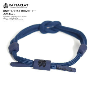 ���X�^�N���b�g �u���X���b�g RASTACLAT KNOTACRAT BRACELET -OBSIDIAN- �����Y ���f�B�[�X �A�N�Z�T���[ �V���[���[�X �X�g���[�g