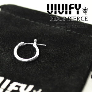 ビビファイ ピアス VIVIFY HOOP PIERCE(S) メンズ フープピアス シルバー アクセサリー ジュエリー 送料無料