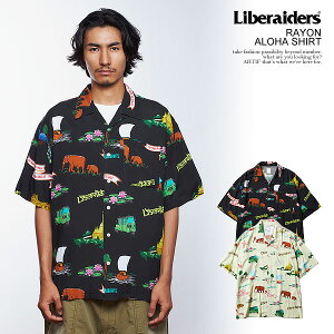 30��OFF SALE �Z�[�� ���x���C�_�[�X �V���c Liberaiders RAYON ALOHA SHIRT �����Y ���� �����V���c �A���n�V���c �I�[�v���J���[�V���c �������� �X�g���[�g