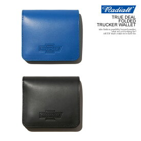 ラディアル 財布 RADIALL TRUE DEAL - FOLDED TRUCKER WALLETメンズ トラッカーウォレット 折り財布