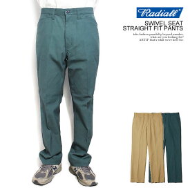 30％OFF SALE セール ラディアル パンツ RADIALL SWIVEL SEAT - STRAIGHT FIT PANTS radiall メンズ ワークパンツ ストレートシルエット 送料無料