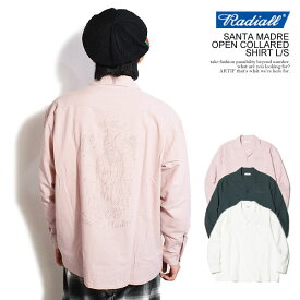 ラディアル シャツ RADIALL SANTA MADRE - OPEN COLLARED SHIRT L/S radiall メンズ 長袖 オープンカラー 送料無料 ストリート