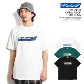 ラディアル Tシャツ RADIALL WHEELS - CREW NECK T-SHIRT S/S radiall メンズ 半袖 クルーネック 送料無料 ストリート