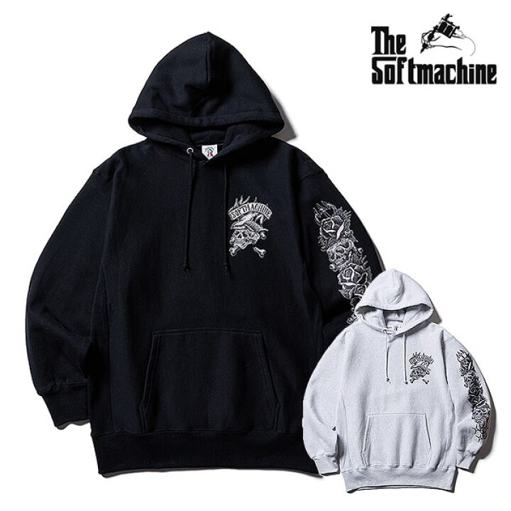 楽天市場】ソフトマシーン パーカー SOFTMACHINE TOTEM SKULLS HOODED 