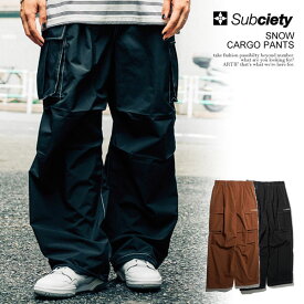 30％OFF SALE セール サブサエティ パンツ SUBCIETY SNOW CARGO PANTS subciety メンズ カーゴパンツ スノーカモパンツ 送料無料 ストリート