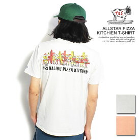 エンドレスサマー Tシャツ The Endless Summer TES ALLSTAR PIZZA KITCHIEN T-SHIRT メンズ 半袖 TES USコットン 送料無料 ストリート