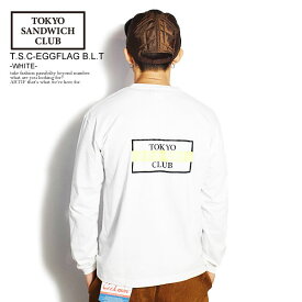 トウキョウサンドウィッチクラブ Tシャツ TOKYO SANDWICH CLUB T.S.C-EGGFLAG B.L.T -WHITE- ストリート系 ファッション