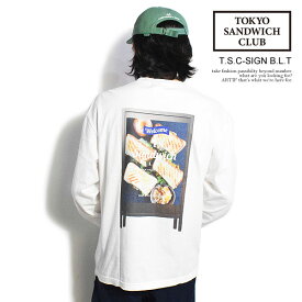 トウキョウサンドウィッチクラブ Tシャツ TOKYO SANDWICH CLUB T.S.C-SIGN B.L.T メンズ ロンT 長袖 送料無料 ストリート