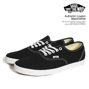 oY Xj[J[ VANS Authentic Lowpro Black/White Y @Y V[Y I[ZeBbN [vt@C  Xg[g