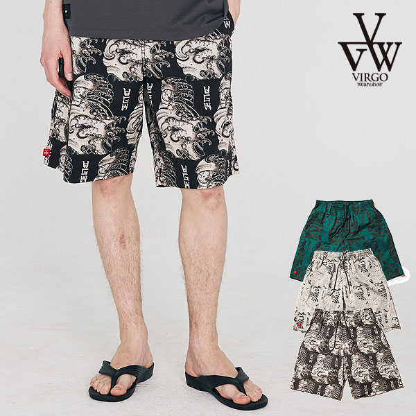 2024 春夏 先行予約 5月～6月入荷予定 ヴァルゴウェアワークス ショートパンツ VIRGOwearworks Wave koi-kuchi shorts メンズ 送料無料