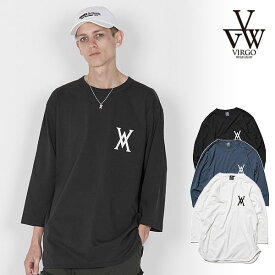 ヴァルゴウェアワークス Tシャツ VIRGOwearworks WV TEX 3/4 メンズ