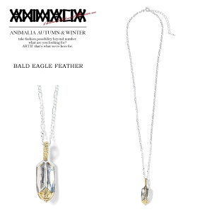 �A�j�}���A �l�b�N���X ANIMALIA BALD EAGLE FEATHER �����Y�t�@�b�V���� �X�g���[�g�n
