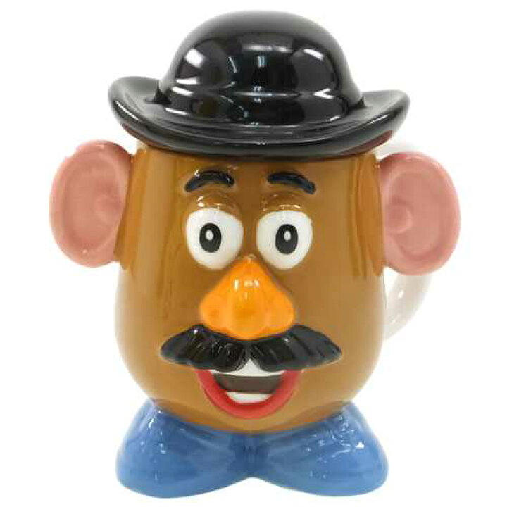 楽天市場 おもしろ食器シリーズ ディズニー トイストーリー ミスター ポテトヘッド フタ付きマグカップ San2314 10p05sep15 チューボーマニア