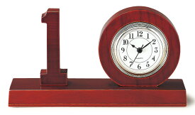 木製　10周年記念時計