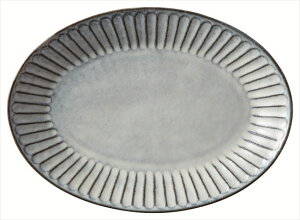 アリュール 26.5cmオーバルプレート 陶器 26.4×19.0×H3.0cm 食器 創作料理 一品料理 多国籍料理 器 アジアン料理 和食器 洋食器 居酒屋 焼肉 中華 などにご利用頂けます