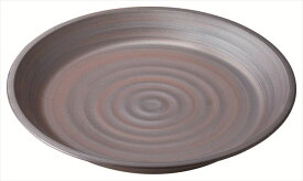 smoke 27cmプレート 磁器 27.3×H3.5cm（内径21cm） 食器 創作料理 一品料理 多国籍料理 器 アジアン料理 和食器 洋食器 居酒屋 焼肉 中華 などにご利用頂けます