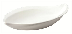 31cmリーフボール 強化磁器 31.2×17×H4.5cm 食器 創作料理 一品料理 多国籍料理 器 アジアン料理 和食器 洋食器 居酒屋 焼肉 中華 などにご利用頂けます