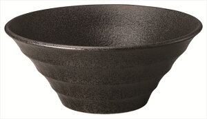 リネア 黒 21cmボール 磁器 21.6×8.9cm・1,400cc 食器 創作料理 一品料理 多国籍料理 器 アジアン料理 和食器 洋食器 居酒屋 焼肉 中華 などにご利用頂けます
