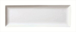 NB スクエア NBスクエア 38cm長角メタ(WH) 磁器 38.5×13.3×1.8cm 食器 創作料理 一品料理 多国籍料理 器 アジアン料理 和食器 洋食器 居酒屋 焼肉 中華 などにご利用頂けます