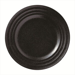 リネア 黒 11”ミート 磁器 φ27.8×3.3cm 食器 創作料理 一品料理 多国籍料理 器 アジアン料理 和食器 洋食器 居酒屋 焼肉 中華 などにご利用頂けます