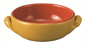 デ シルバ YE 両手18cmボール 陶器(赤土) 18×6.5cm・1,000cc 食器 創作料理 一品料理 多国籍料理 器 アジアン料理 和食器 洋食器 居酒屋 焼肉 中華 などにご利用頂けます