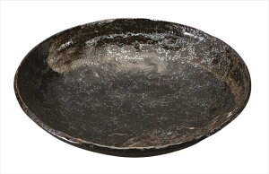 荒刷毛 手びねり8寸浅鉢 磁器 φ24×6.5cm 食器 創作料理 一品料理 多国籍料理 器 アジアン料理 和食器 洋食器 居酒屋 焼肉 中華 などにご利用頂けます