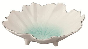 マリンブルー木の葉向付 強化磁器 17.5×16×5.8cm 食器 創作料理 一品料理 多国籍料理 器 アジアン料理 和食器 洋食器 居酒屋 焼肉 中華 などにご利用頂けます