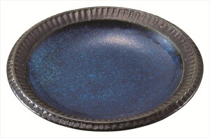 深海 4.0皿 磁器 φ14.0×H2.0cm 食器 創作料理 一品料理 多国籍料理 器 アジアン料理 和食器 洋食器 居酒屋 焼肉 中華 などにご利用頂けます