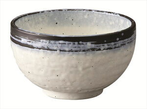 なごり雪 石目4.0丼 磁器 12.5×H7.2cm(450cc) 食器 創作料理 一品料理 多国籍料理 器 アジアン料理 和食器 洋食器 居酒屋 焼肉 中華 などにご利用頂けます
