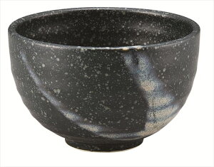 黒銀彩いっぷく碗 磁器 10.5×H6.6cm・380cc 食器 創作料理 一品料理 多国籍料理 器 アジアン料理 和食器 洋食器 居酒屋 焼肉 中華 などにご利用頂けます