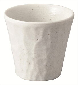 白伊賀 けずり焼酎ロック 磁器 9.2×8.6cm 280cc 食器 創作料理 一品料理 多国籍料理 器 アジアン料理 和食器 洋食器 居酒屋 焼肉 中華 などにご利用頂けます