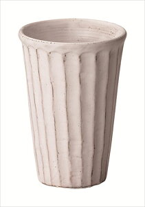 粉引しのぎカップ 磁器 φ8.5×H12.0cm・300cc 食器 創作料理 一品料理 多国籍料理 器 アジアン料理 和食器 洋食器 居酒屋 焼肉 中華 などにご利用頂けます