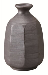 黒備前 八角徳利 陶器 7.5×12.5cm・350cc 食器 創作料理 一品料理 多国籍料理 器 アジアン料理 和食器 洋食器 居酒屋 焼肉 中華 などにご利用頂けます