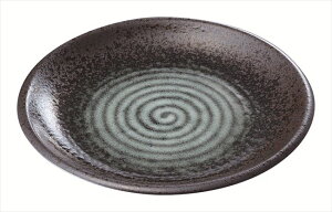 蒼月 7寸皿 磁器 22.9×H2.5cm 食器 創作料理 一品料理 多国籍料理 器 アジアン料理 和食器 洋食器 居酒屋 焼肉 中華 などにご利用頂けます