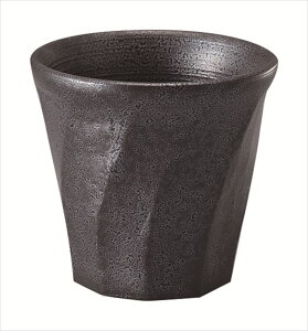 黒御影 ねじりロック 磁器 9.2×H8.6cm・260cc 食器 創作料理 一品料理 多国籍料理 器 アジアン料理 和食器 洋食器 居酒屋 焼肉 中華 などにご利用頂けます