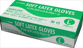 ソフトラテックス 粉付 ホワイト L ◆ご注文単位：1箱（100枚入） 業務用 キッチン用品 厨房用品 食器 居酒屋 おしゃれ食器 創作料理