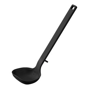 シリコーンお玉 タワー S 山崎実業 tower ホワイト ブラック 1600 1601 スプーン ヘラ おたま お玉 レードル 計量スプーン シリコン 食洗機対応 目盛り付き 小さじ キッチンツール 調理器具 おし