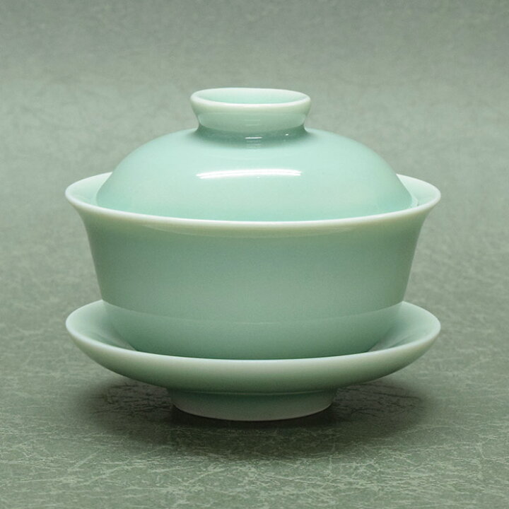 楽天市場】【逸品茶器】龍泉窯青磁 鯉蓋碗蓋碗 茶器 金魚 青磁 中国 