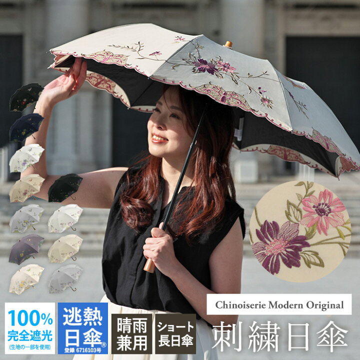 楽天市場】日傘 母の日 完全遮光 女優日傘 ショート傘 傘 晴雨兼用 逃  